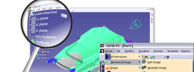 Corso di formazione CATIA V5 Base Fundamental dal 6 al 10 maggio 2024